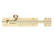 FB65 - Zoo Hardware Fulton & Bray Architectural Barrel Bolt 600mm x 38mm Polished Brass