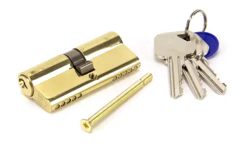 Click Here To Enlarge This Photo Of 91854 From The Anvil Brass 35&sol;35 Euro Profile Double Cylinder