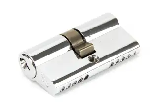 91857 From The Anvil Polished Chrome 30&sol;30 Euro Profile Double Cylinder