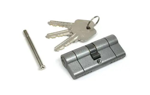 Click Here To Enlarge This Photo Of 45806 From The Anvil Pewter 35&sol;35 5pin Euro Profile Double Cylinder