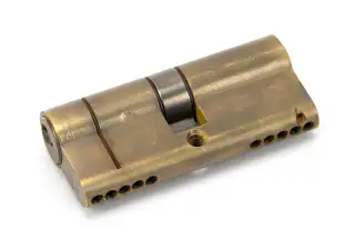 45807 From The Anvil Aged Brass 35&sol;35 5pin Euro Profile Double Cylinder