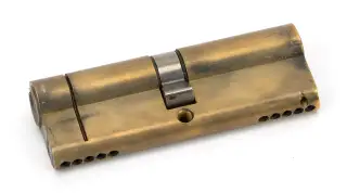 45819 From The Anvil Aged Brass 45&sol;45 5pin Euro Profile Double Cylinder