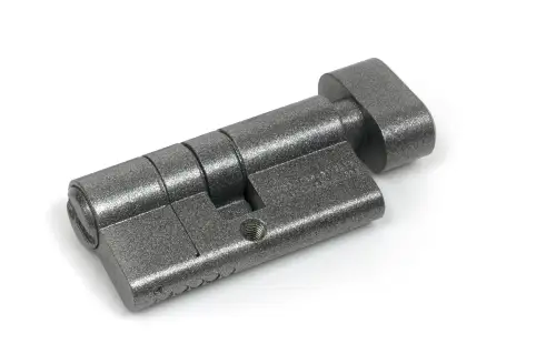 Click Here To Enlarge This Photo Of 45842 From The Anvil Pewter 30&sol;30 5pin Euro Profile Cylinder & Turn