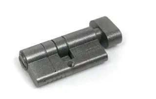 45842 From The Anvil Pewter 30&sol;30 5pin Euro Profile Cylinder & Turn
