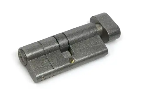 Click Here To Enlarge This Photo Of 45846 From The Anvil Pewter 35&sol;35 5pin Euro Profile Cylinder & Turn