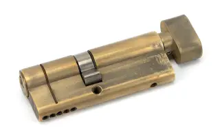 45859 From The Anvil Aged Brass 35&sol;45T 5pin Euro Profile Cylinder & Turn