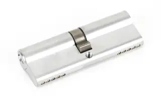 46244 From The Anvil Satin Chrome 45&sol;45 5pin Euro Profile Double Cylinder