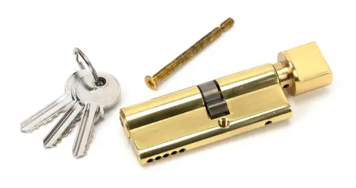 Click Here To Enlarge This Photo Of 46260 From The Anvil Brass 35T&sol;45 5pin Euro Profile Cylinder & Turn