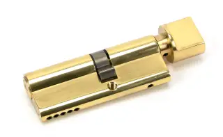46260 From The Anvil Brass 35T&sol;45 5pin Euro Profile Cylinder & Turn