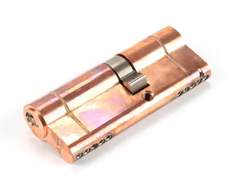 Click Here To Enlarge This Photo Of 45813 From The Anvil Polished Bronze 35&sol;45 5pin Euro Profile Double Cylinder