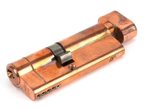 Click Here To Enlarge This Photo Of 45857 From The Anvil Polished Bronze 35&sol;45T 5pin Euro Profile Cylinder & Turn