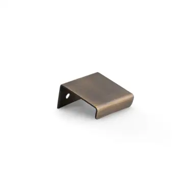 Click Here To Enlarge This Photo Of AW908-37-AB - Alexander & Wilks Tilly Finger Pull 37mm - Antique Brass