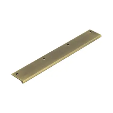 Click Here To Enlarge This Photo Of BUR932AB - Frelan Hardware Burlington 300mm Antique Brass Flat Edge Pull
