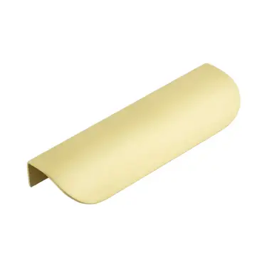Click Here To Enlarge This Photo Of BUR942SB - Frelan Hardware Burlington 180mm Satin Brass Arched Edge Pull