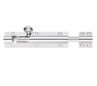 FB79CP - Zoo Hardware Fulton & Bray Architectural &lpar;Heavy Duty&rpar; Barrel Bolt 900mm x 50mm Polished Chrome