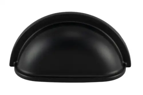 Click Here To Enlarge This Photo Of Eclipse 95652 Traditional Style Cup Pull 76mm - Matt Black