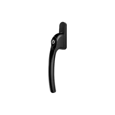Click Here To Enlarge This Photo Of AR720-7&sol;040 HOPPE Inline Locking Espagnolette Handle - Black &lpar;50028121&rpar;