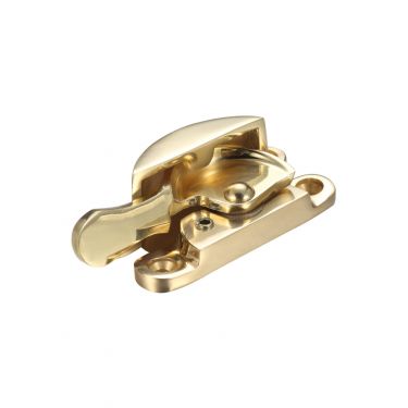 Click Here To Enlarge This Photo Of FB7LCK - Zoo Hardware Fulton & Bray Fitch Fastener &lpar;Locking&rpar; Polished Brass