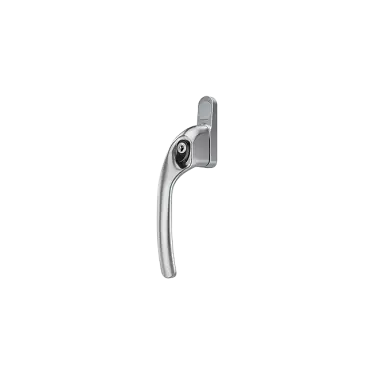 Click Here To Enlarge This Photo Of AR722-7&sol;040 HOPPE Offset Left Hand Locking Espagnolette Handle - Silver &lpar;50028054&rpar;