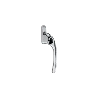 AR722-7&sol;040 HOPPE Offset Right Hand Locking Espagnolette Handle - Polished Chrome &lpar;50028078&rpar;