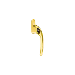 AR722-7&sol;040 HOPPE Offset Right Hand Locking Espagnolette Handle - Polished Brass &lpar;50028960&rpar;