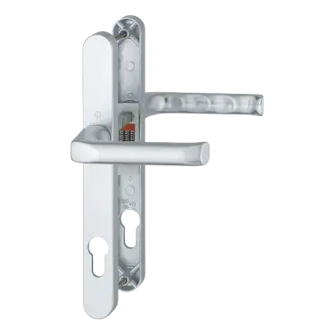 Click Here To Enlarge This Photo Of 113&sol;3623N HOPPE London 92mm UPVC Lever Door Handles on Narrow Backplate &lpar;215mm c&sol;c&rpar; - Silver &lpar;1714881&rpar;