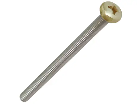 Click Here To Enlarge This Photo Of L28746 - HOPPE Spare Screw M5 x 80mm - Brass