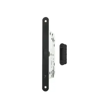 Click Here To Enlarge This Photo Of AGB2XTE50MB-ALU - AGB Polaris 2XT Magnetic Latch&sol;Euro Profile Sashlock &lpar;50mm backset&rpar; with strike plates for ALU doors - Matt Black