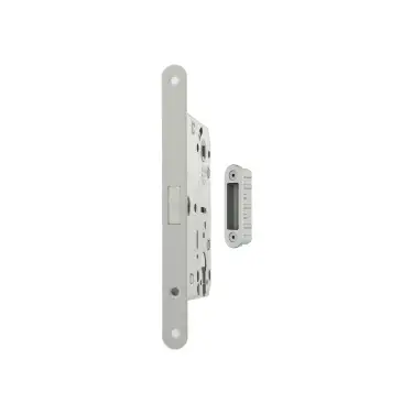 Click Here To Enlarge This Photo Of AGB2XTE50WH-ALU - AGB Polaris 2XT Magnetic Latch&sol;Euro Profile Sashlock &lpar;50mm backset&rpar; with strike plates for ALU doors - White