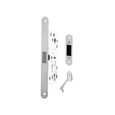 Click Here To Enlarge This Photo Of AGB2XTLK50WH - AGB Polaris 2XT Magnetic Latch&sol;Key Sashlock &lpar;50mm backset&rpar; - White