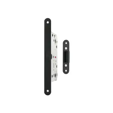 Click Here To Enlarge This Photo Of AGB2XTWC50MB - AGB Polaris 2XT Magnetic Latch&sol;Bathroom Lock &lpar;50mm backset&rpar; - Matt Black