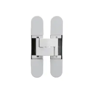 AGBH32HDWH - AGB Eclipse 3&period;2 Heavy Duty Adjustable Concealed Hinge - White &lpar;60kg per 2 hinges&comma; 80kg per 3 hinges&rpar;
