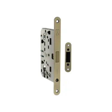 Click Here To Enlarge This Photo Of BON2XTE60MAB - Bonaiti Polaris 2XT Magnetic Latch&sol;Euro Profile Sashlock 60mm Backset - Matt Antique Brass