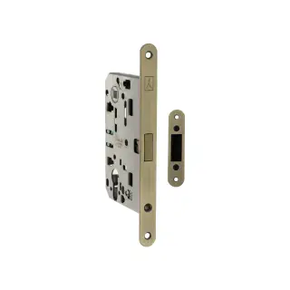 BON2XTE60MAB - Bonaiti Polaris 2XT Magnetic Latch&sol;Euro Profile Sashlock 60mm Backset - Matt Antique Brass
