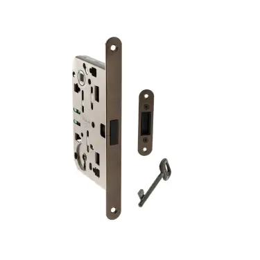 Click Here To Enlarge This Photo Of BON2XTLK60B - Bonaiti Polaris 2XT Magnetic Latch&sol;Key Sashlock 60mm Backset - Bronze