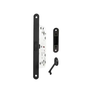Click Here To Enlarge This Photo Of AGB2XTLKMB - AGB Polaris 2XT Magnetic Latch&sol;Key Sashlock 60mm Backset - Matt Black