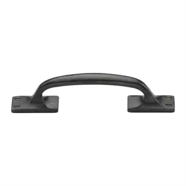 Click Here To Enlarge This Photo Of RDB1145 210 M&period;Marcus Rustic Dark Bronze Cabinet Pull Offset Design 210mm