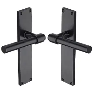 RDB23900 M&period;Marcus Rustic Dark Bronze Door Handle Lever Lock Fountain Design
