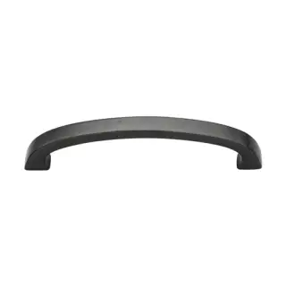 RDB3402 160 M&period;Marcus Rustic Dark Bronze Cabinet Pull D Shaped Design 160mm
