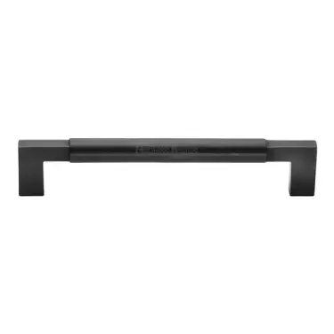 Click Here To Enlarge This Photo Of RDB346 305 M&period;Marcus Rustic Dark Bronze Door Pull Bauhaus Design 305mm