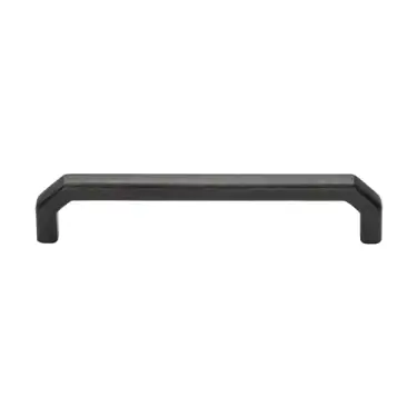 Click Here To Enlarge This Photo Of RDB3465 192 M&period;Marcus Rustic Dark Bronze Cabinet Pull Angular Design 192mm