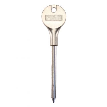 Click Here To Enlarge This Photo Of FBK03 - Zoo Hardware Fulton & Bray 65mm &lpar;Star Shape&rpar; Rack Bolt Key