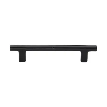 Click Here To Enlarge This Photo Of RDB361 128 M&period;Marcus Rustic Dark Bronze Cabinet Pull Round T-Bar Design 128mm