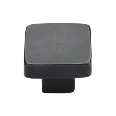 Click Here To Enlarge This Photo Of RDB3674 32 M&period;Marcus Rustic Dark Bronze Cabinet Knob Square Design 32mm
