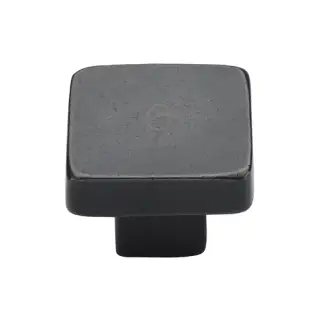 RDB3674 32 M&period;Marcus Rustic Dark Bronze Cabinet Knob Square Design 32mm
