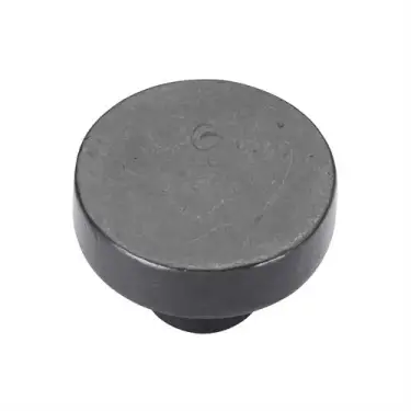 Click Here To Enlarge This Photo Of RDB3880 38 M&period;Marcus Rustic Dark Bronze Cabinet Knob Round Disc Design 38mm