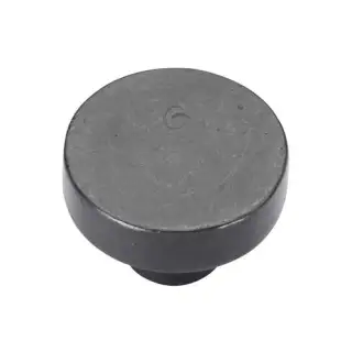 RDB3880 38 M&period;Marcus Rustic Dark Bronze Cabinet Knob Round Disc Design 38mm