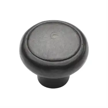 Click Here To Enlarge This Photo Of RDB3990 38 M&period;Marcus Rustic Dark Bronze Cabinet Knob Newport Design 38mm