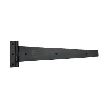 Click Here To Enlarge This Photo Of RDB414 457 M&period;Marcus Rustic Dark Bronze Strap Hinge 18" &lpar;pair&rpar;