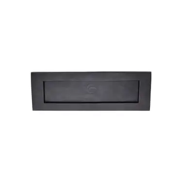 Click Here To Enlarge This Photo Of RDB465 305 M&period;Marcus Rustic Dark Bronze Letterplate 12" x 4"